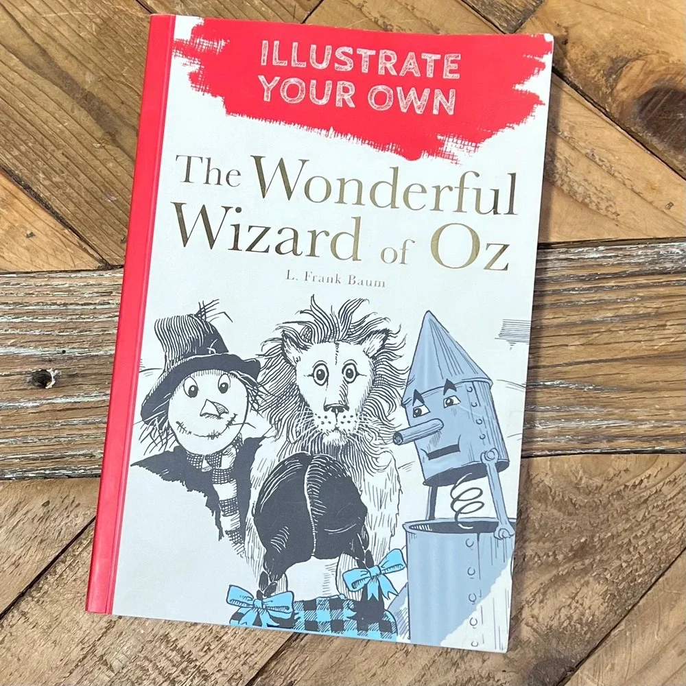 Illustrate Your Own The Wonderful Wizard of Oz L. Frank Baum 2020 Paperback Book